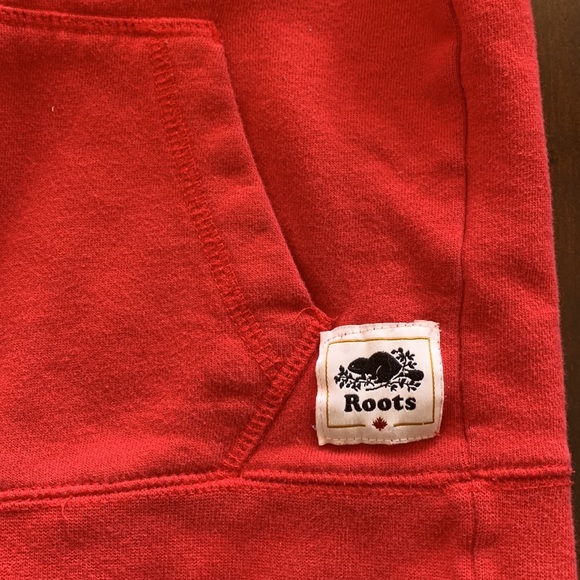 Roots Red Zip Up Hoodie - Picture 5 of 5